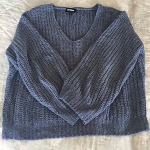 Cable knit sweater
